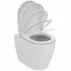 Тоалетна чиния Ideal Standard Ellisse без ринг с бял капак с плавно затваряне picture - 3
