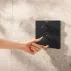 Вградена душ система Grohe Precision с квадратна душ слушалка Vitalio Comfort 250, матово черно picture - 3