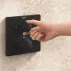 Вградена душ система Grohe Precision с квадратна душ слушалка Vitalio Comfort 250, матово черно picture - 5