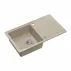 Вградена мивка Quadron Pop Tony 111 от композит, пясъчно бежова, 78x45 см picture - 1