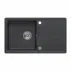 Вградена мивка Quadron Pop Tony 111 с черни точки, композитна, 78x45 см picture - 3