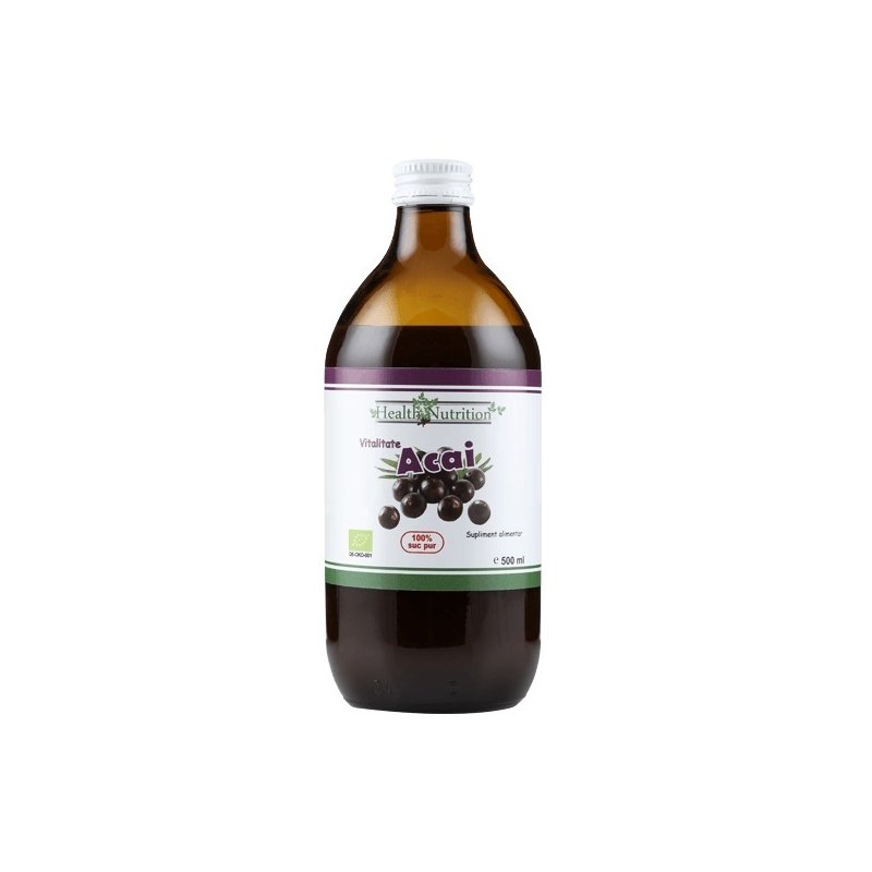 Acai pur bio, 500ml - health nutrition