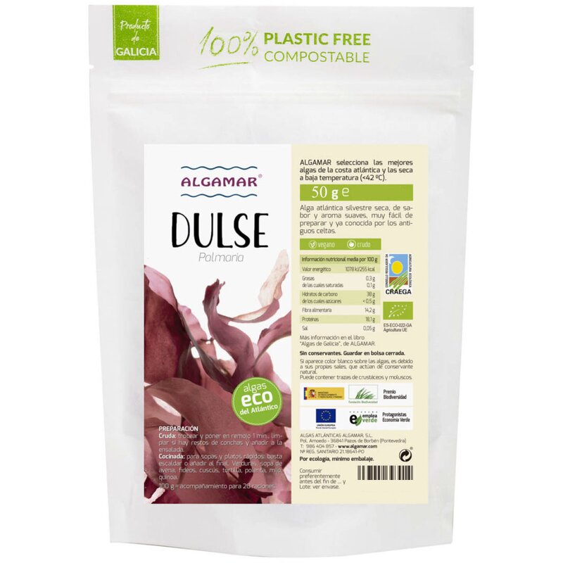 Alge dulse raw, bio, 50g