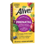Alive! Prenatal Multi-Vitamin, 30 cps, Nature`s Way