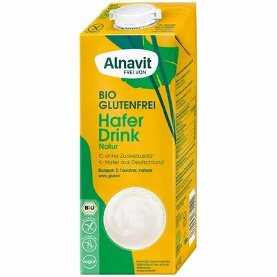 Bautura vegetala din ovaz fara gluten, bio, 1L  Alnavit PRET REDUS
