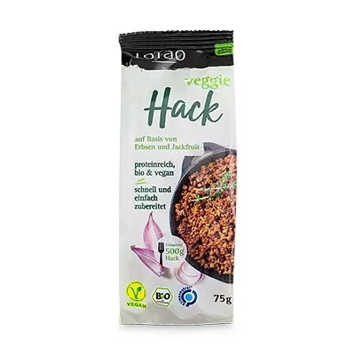 Alternativa vegana pentru carnea tocata, bio, 75g, Lotao PRET REDUS