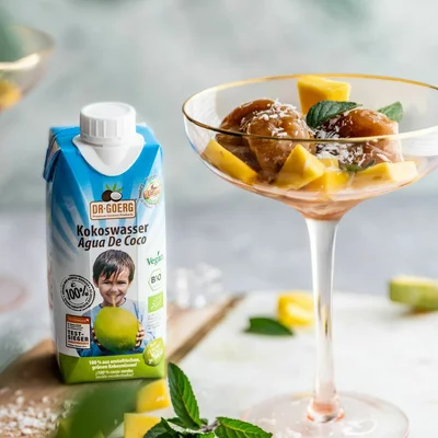Apa de cocos bio 330ml Dr. Goerg