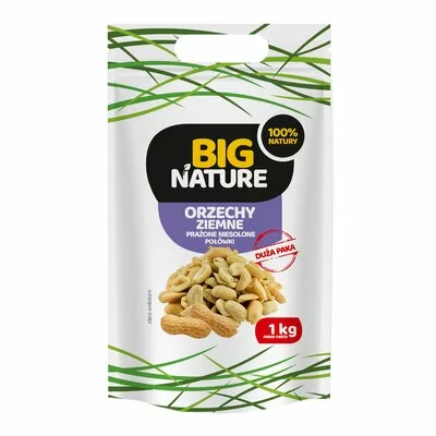 Arahide prajite fara sare 1 kg Big Nature PRET REDUS