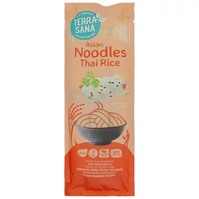 Asia noodles din orez, fara gluten, bio, 250g, Terra Sana