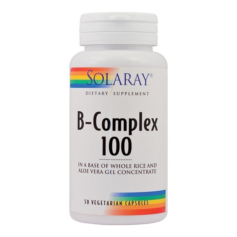 B-complex 100mg, 50cps, solaray