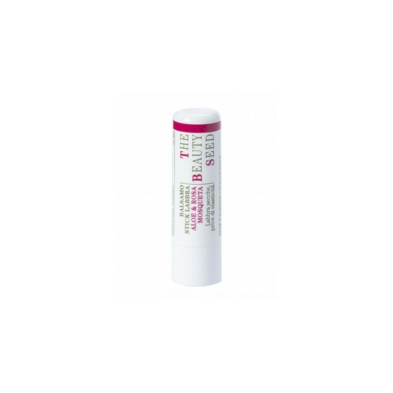 Balsam de buze cu aloe si rosa mosqueta 7ml, Bioearth