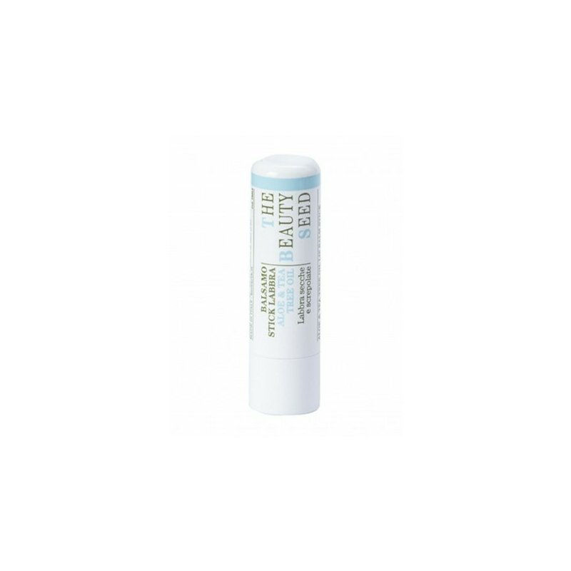 Balsam de buze cu aloe si tea tree 7ml, Bioearth