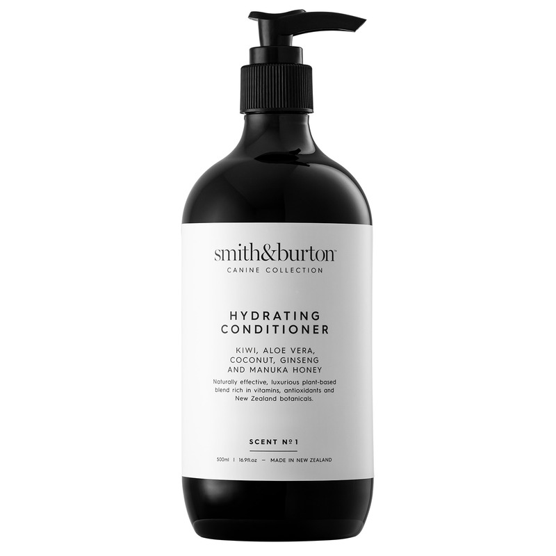 Balsam hidratant bio pentru caini si pisici cu kiwi, aloe vera, miere de manuka, ginseng si nuca de cocos, 500 ml, smith & burton