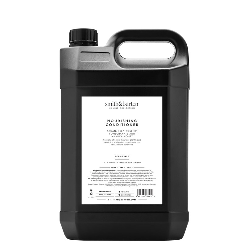 Balsam hranitor bio cu cu argan, kelp, miere de manuka, macese si rodie, 5l, smith & burton