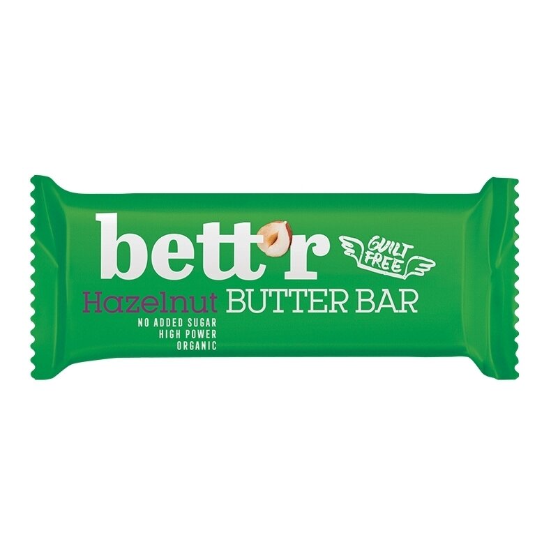 Baton cu alune de padure bio 30g bettr