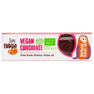 Baton de ciocolata vegana fara zahar adaugat, bio, 40g, Super Fudgio-picture