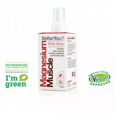 Magnesium Muscle Body Spray (100 ml), BetterYou PROMO