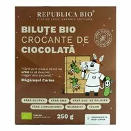 Bilute Bio crocante de ciocolata FARA GLUTEN Republica BIO, bio, 250 g-picture