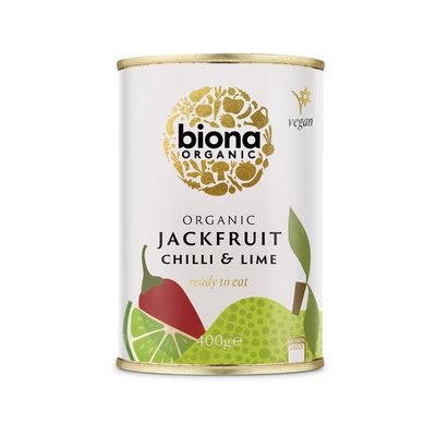 Jackfruit cu chilli si lime eco, 400g, Biona PROMO