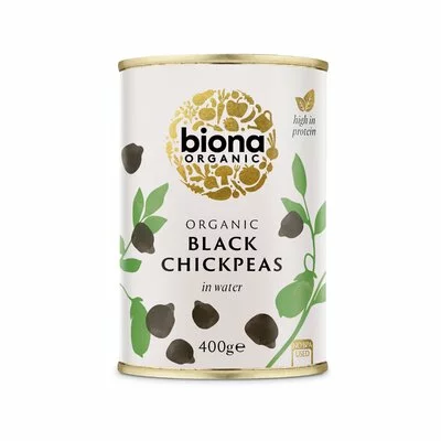 Naut negru bio la conserva 400g Biona PRET REDUS
