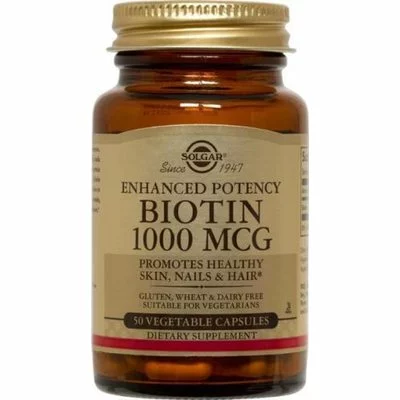 Biotin 1000mcg 50cps vegetale SOLGAR