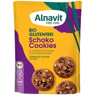 Biscuiti cu ciocolata fara gluten, bio, 125g Alnavit-picture