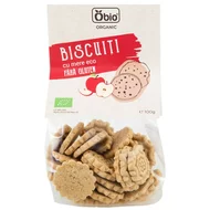Biscuiti cu mere fara gluten bio 100g Obio-picture