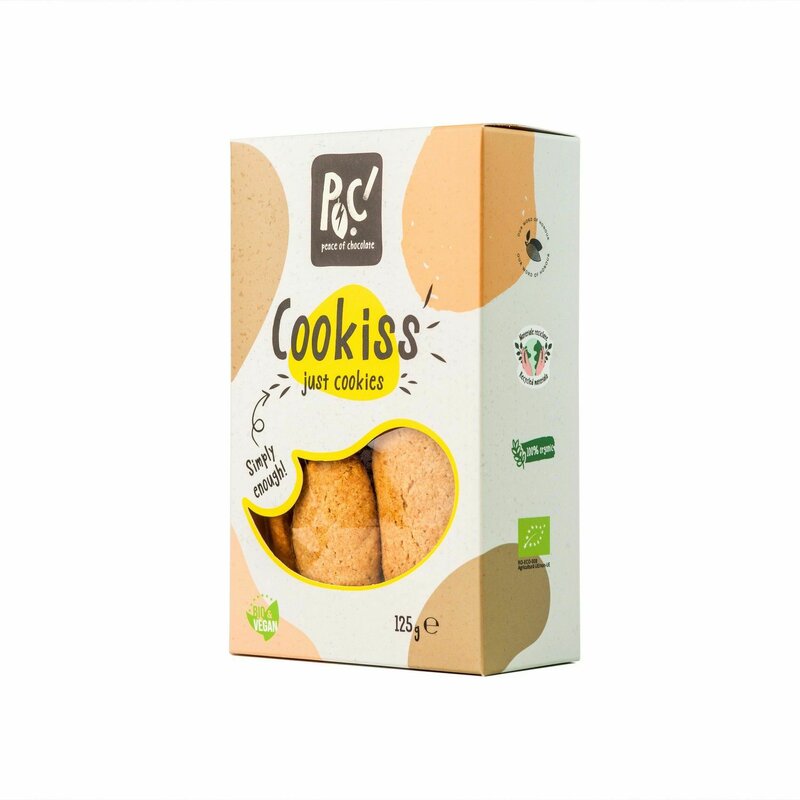 Biscuiti simpli din faina de grau spelta, eco, 125gr, POC!