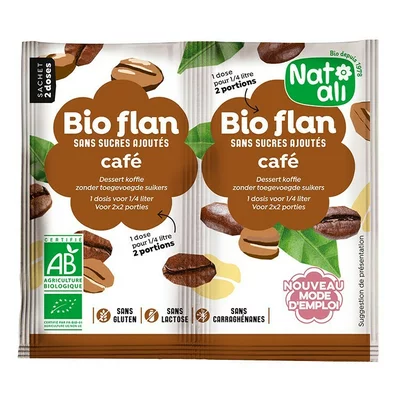 Budinca de cafea bio 2 buc x 5.5g 11g Nat-ali