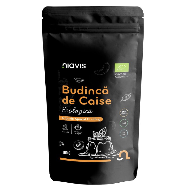 Budinca de Caise fara Gluten Bio 100g, Niavis
