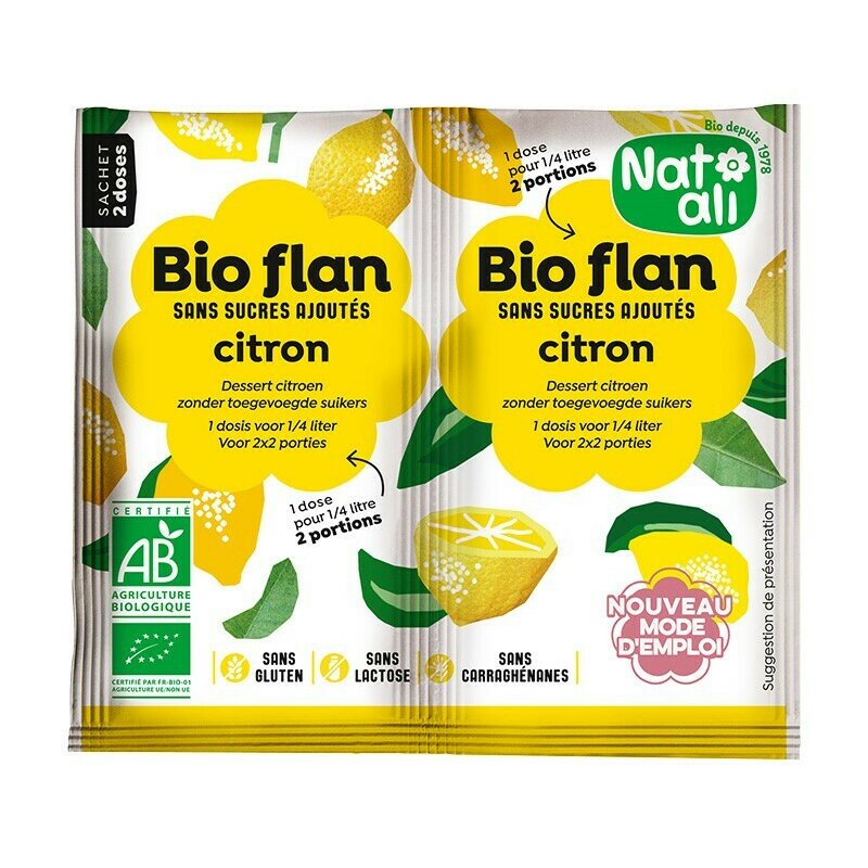 Budinca de lamaie bio 2 buc x 5g 10g Nat-ali