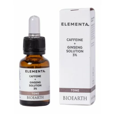 Cafeina si Ginseng Beauty Booster 15ml, Elementa Bioearth