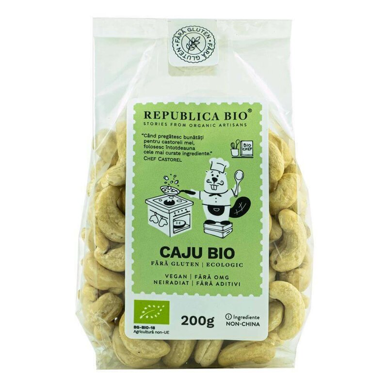 Caju FARA GLUTEN, 200g, bio, Republica BIO