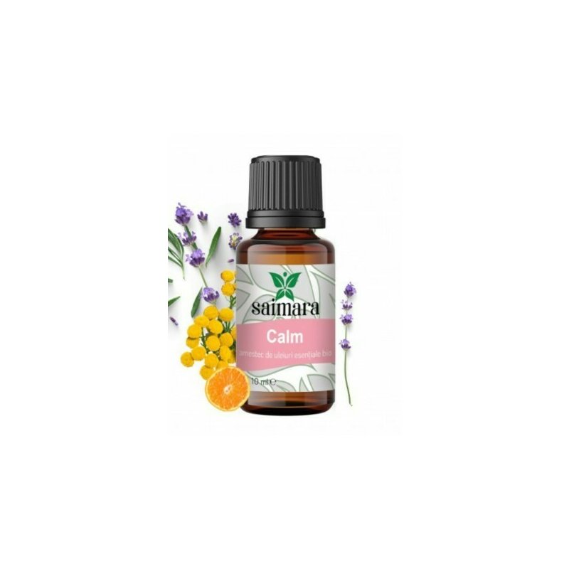 Calm, amestec de uleiuri esentiale 10ml, Saimara