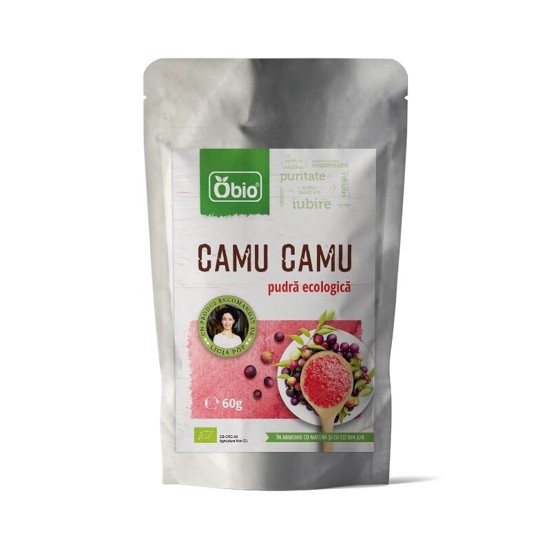 Camu camu bio raw, 60g - obio