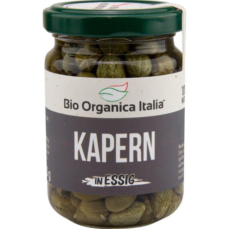 Capere, bio, in otet, 140g, Bio Organic Italia