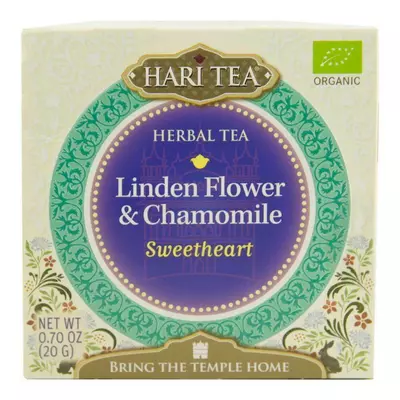 Ceai premium Hari Tea - Sweetheart - tei si musetel bio 10dz - PRET REDUS