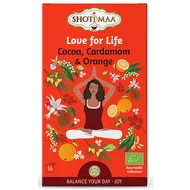 Ceai Shotimaa Balance Your Day - Love for Life - cacao, cardamom si portocala bio 16dz