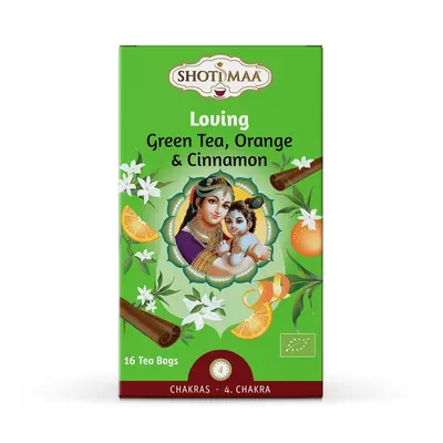 Ceai Shotimaa Chakras - Loving - ghimbir, portocala si scortisoara bio 16dz - PRET REDUS