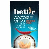 Chips de cocos cu chilli bio 70g Bettr PROMO