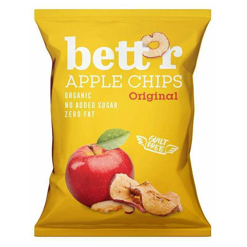 Chips din mere bio 50g Bettr