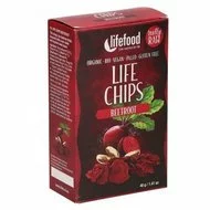 Life Chips din sfecla rosie raw bio 40g Lifefood