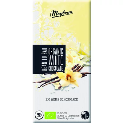 Ciocolata alba, bio, 100g, Meybona PRET REDUS