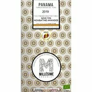 Ciocolata belgiana cu umplutura de migdale, artizanala, Panama, eco 70g, Millesime