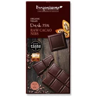 Ciocolata cu cacao nibs bio, 70g, Benjamissimo-picture