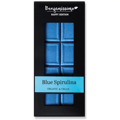 Ciocolata cu spirulina albastra bio, 60g, Benjamissimo - PRET REDUS