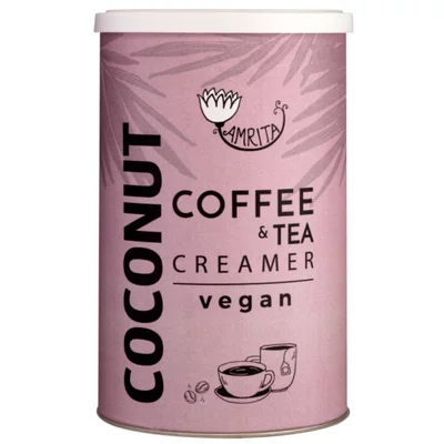 Creamer din cocos pentru cafea si ceai, vegan, 150g, Amrita PRET REDUS