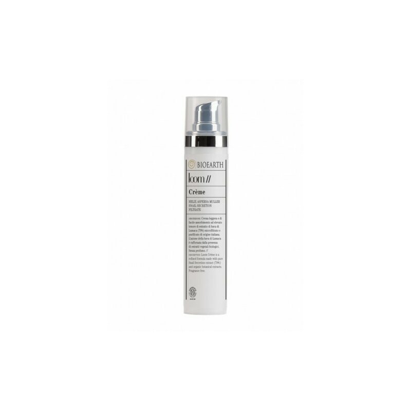 Crema bio cu melc, ten mixt si gras 50 ml, Loom Bioearth