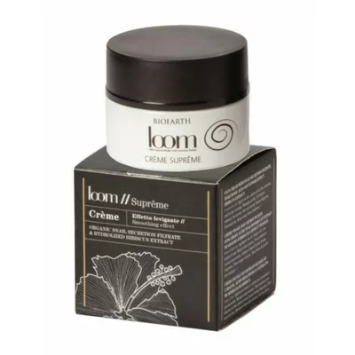 Crema bio de fata cu extract de melc 50ml, Loom Supreme Bioearth