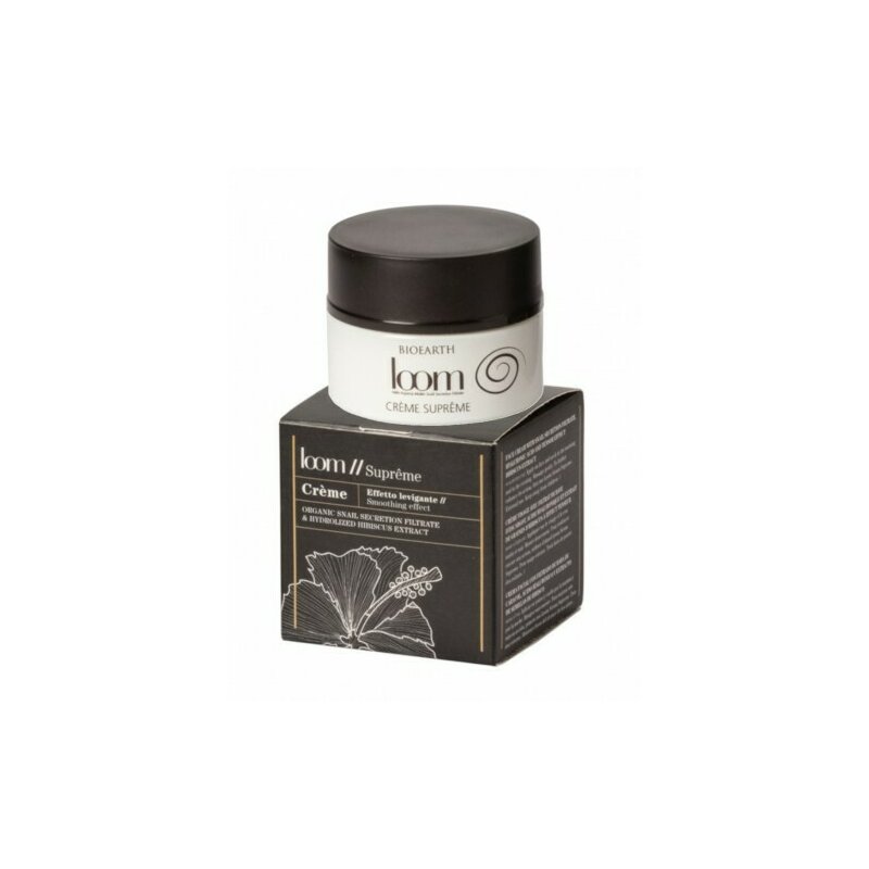 Crema bio de fata cu extract de melc 50ml, Loom Supreme Bioearth